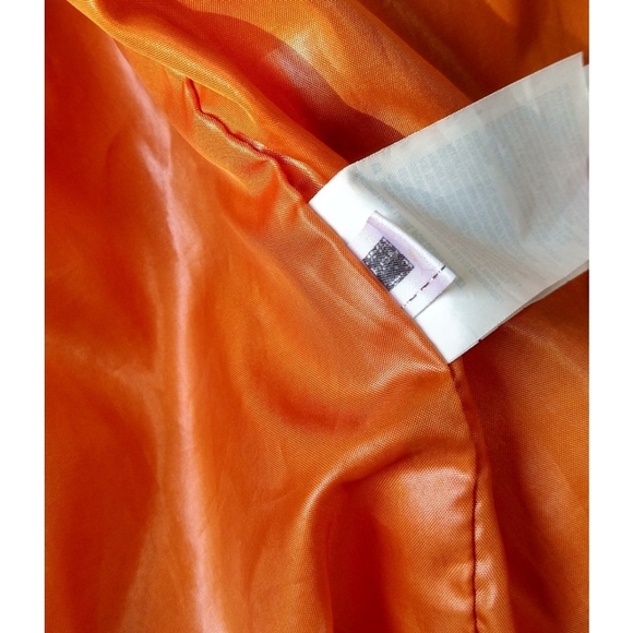 PUMA Super Thick Puffer Blue Red Multi-Pocket High Collar Zip Jacket - Picture 10 of 12